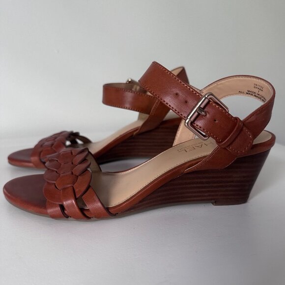 Michael By Michael Shannon Spark - Wedge Heel Ankle Strap Sandal - Picture 4 of 9